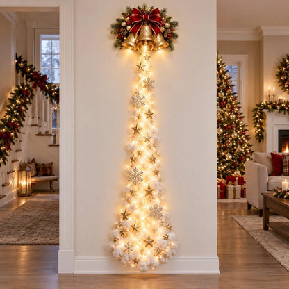 Glowing Christmas Wall Trail – No Tree Needed