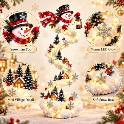Glowing Christmas Wall Trail – No Tree Needed